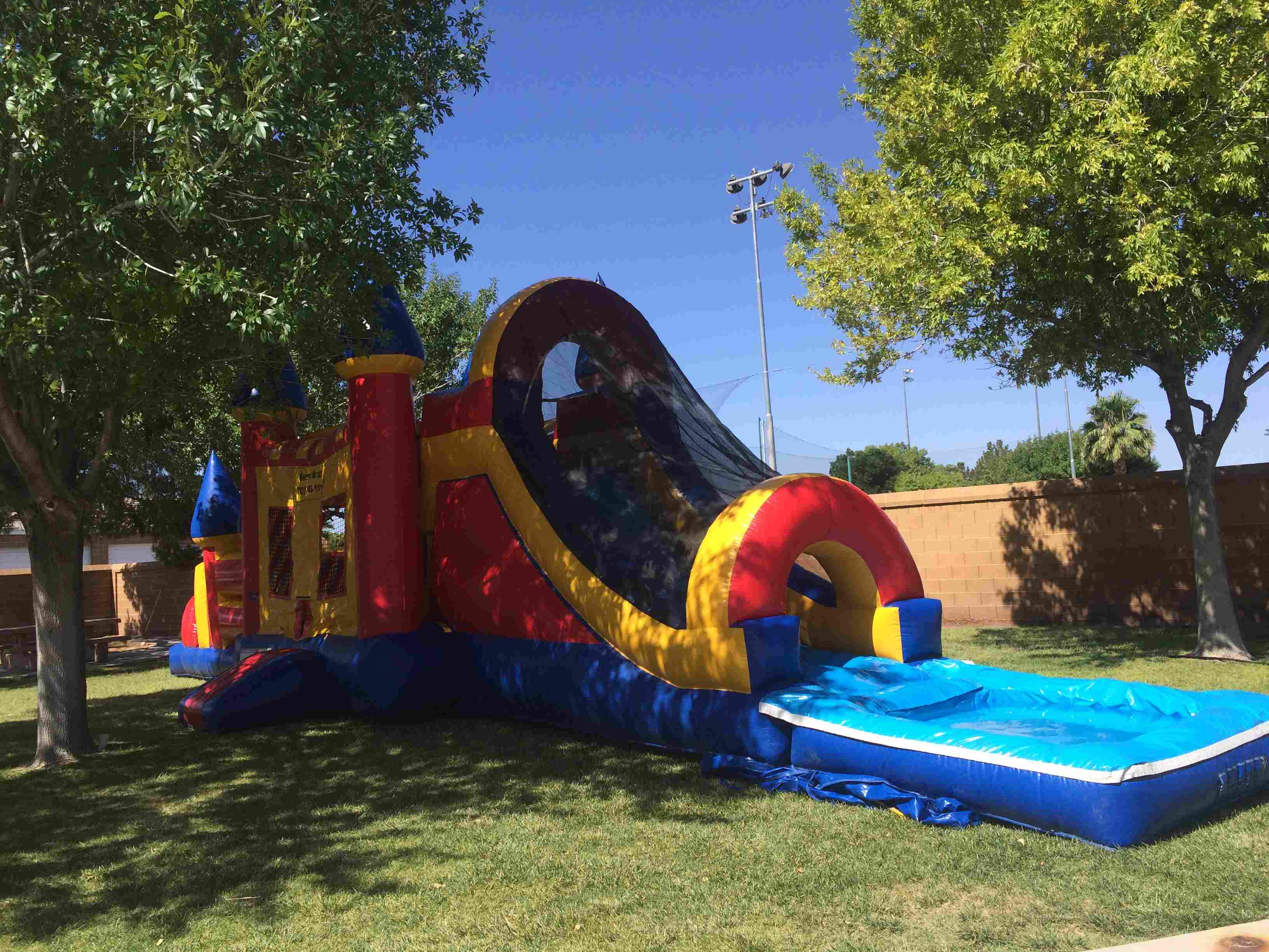 Big jumper water slide inflatable